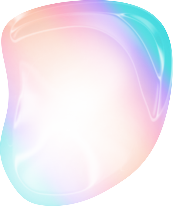 3D Liquid Transparent Blob